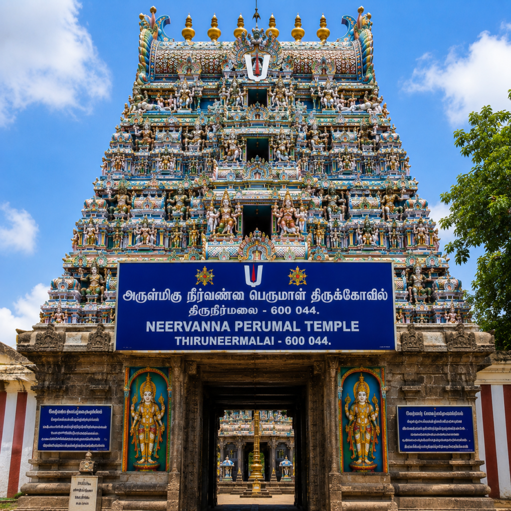 Neervanna Perumal Temple Thiruneermalai