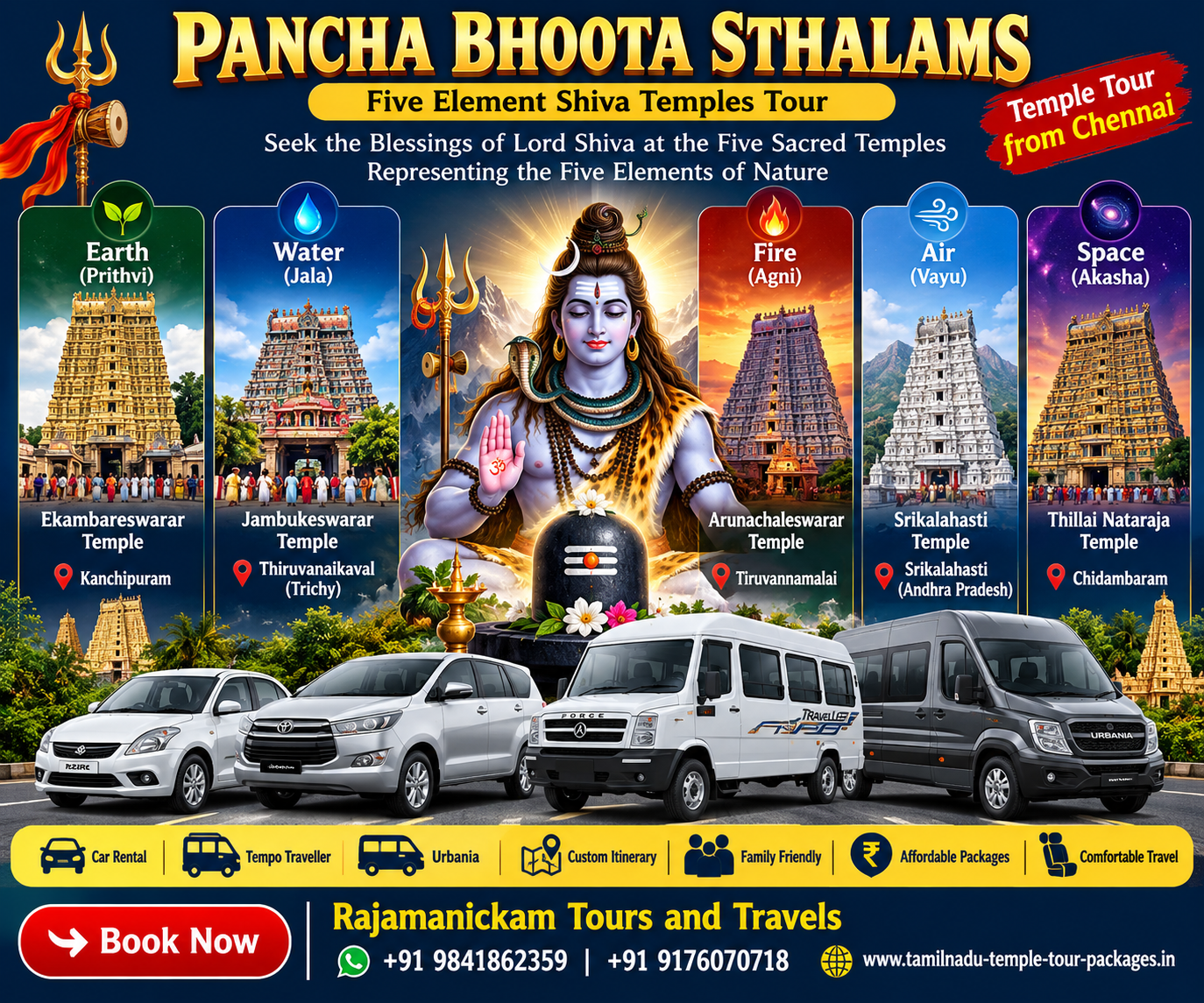 Pancha Bhoota Sthalams